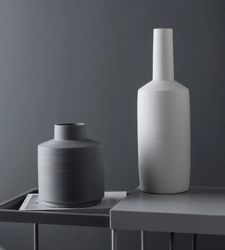 Atelier Vase, Low Grey