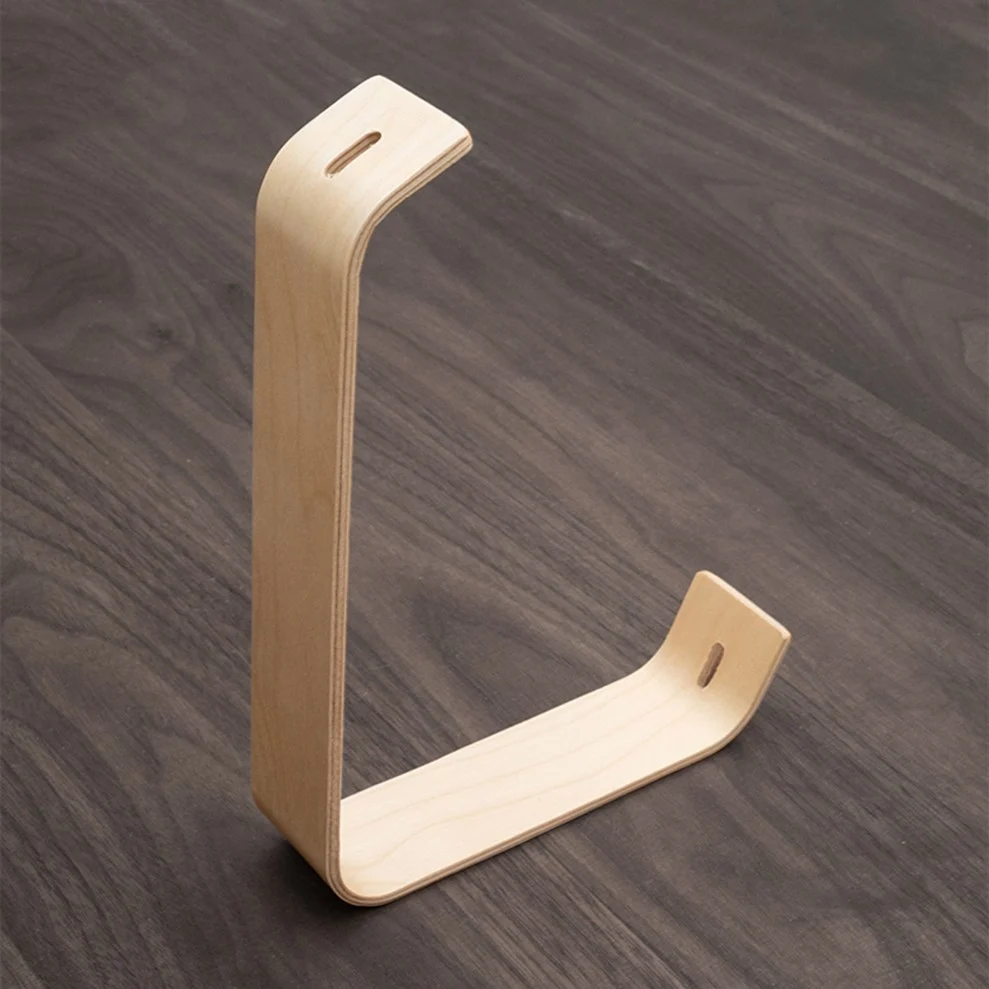 Curved Wood Photo Frame, 7 Inch — view 3