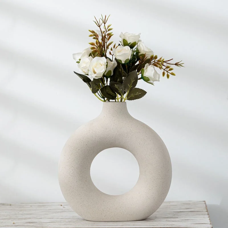 Halo Vase, Off-White, Large