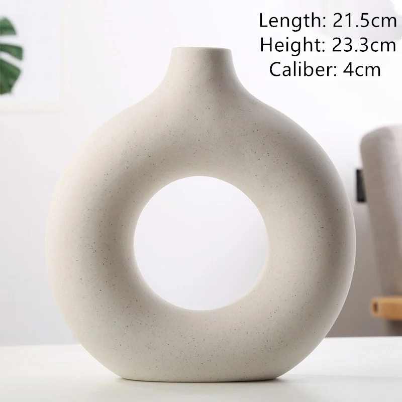 Halo Vase, Off-White, Large — view 2