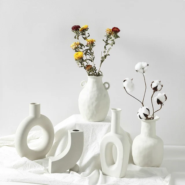 Ring Vase, Chalk White