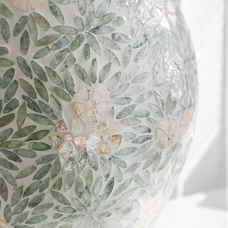 Shell Mosaic Vase, Small — view 4