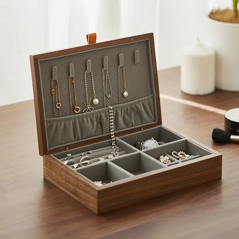 Walnut Jewellery Box — view 2