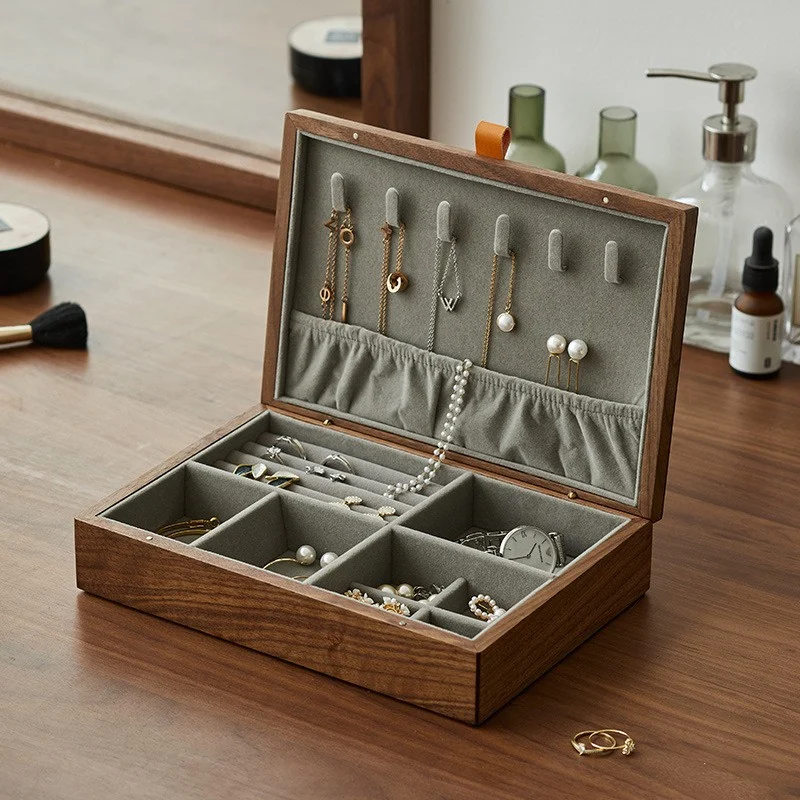 Walnut Jewellery Box — view 3